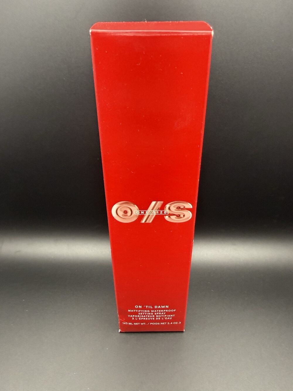ONE/SIZE On ’Til Dawn Waterproof Mattifying Setting Spray 4.8 oz 143ml New